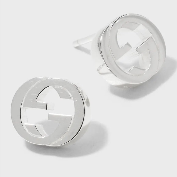Gucci Interlocking Stud Earrings - Picture 2 of 9